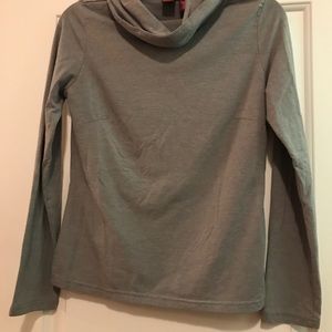 Gray turtleneck